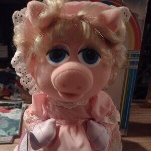Vintage Miss Piggy Little Boppers doll in good condition